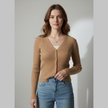 Ava – Cardigan Ladies Women’s Cropped Knitwear | Stylish Top