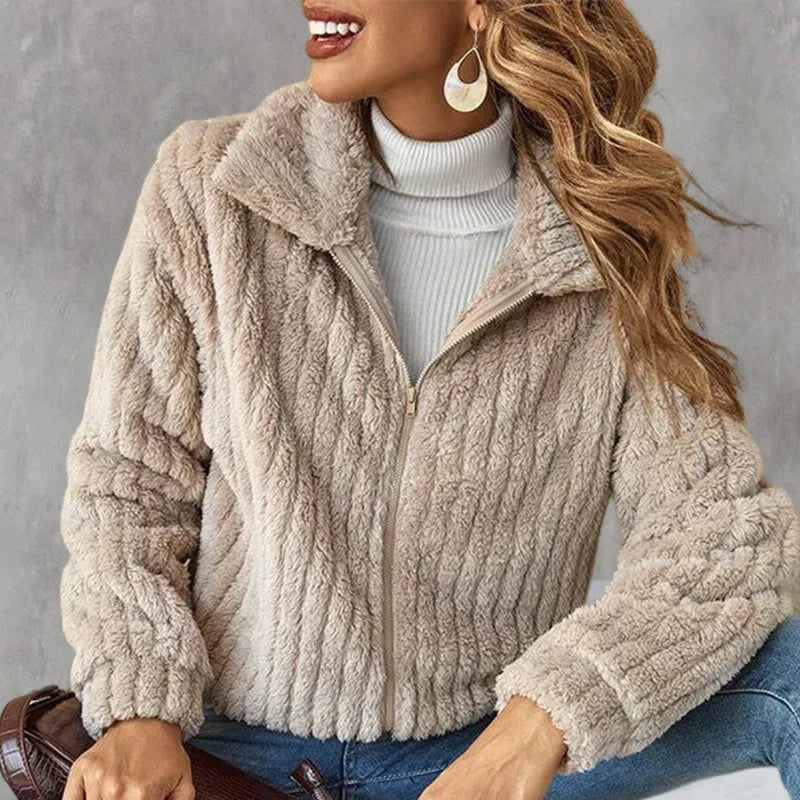 Cozy Fleece Jacket Classic Fit