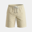 Men's relaxed fit drawstring shorts by FJØRNA, lightweight casual shorts with adjustable waistband and comfortable fit.