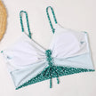 FJØRNA women's printed tankini set with flattering fit, featuring colorful pattern and supportive swimwear design.