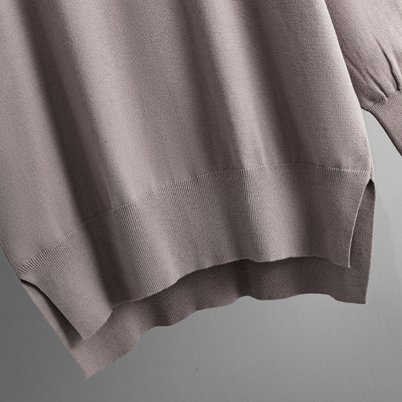 Casual Knitted Two-Piece Set