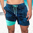 Men's FJØRNA secure fit swim shorts for the beach, featuring a lightweight, quick-dry fabric with a stylish design.