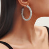 Chic, Opulent, and Radiant Hoop Earrings