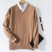 Cashmere V-Neck Sweater - 12