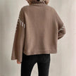 Casual Knitted Sweater Loose Fit