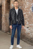 Ethan – Men's Leather Jacket + Stylish Biker Coat | Motorcycle 7