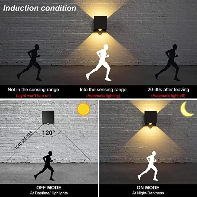 Endless Cube | Cordless Wall Light with Rechargeable Battery