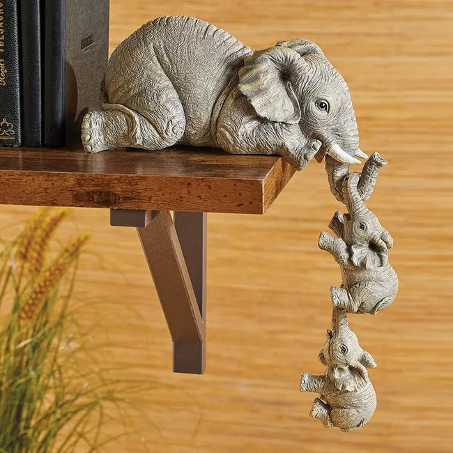 Avry - Retro Elephant Figures Set