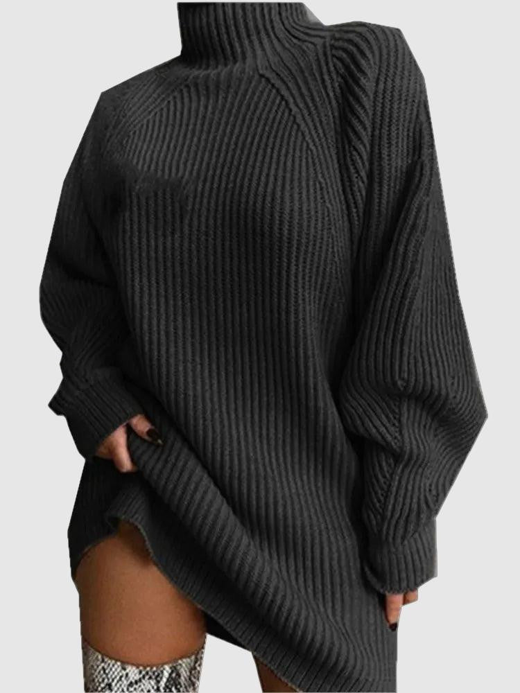 Sophie – Women's Dress | Oversized Chic Sweater Dress for Winter - 1