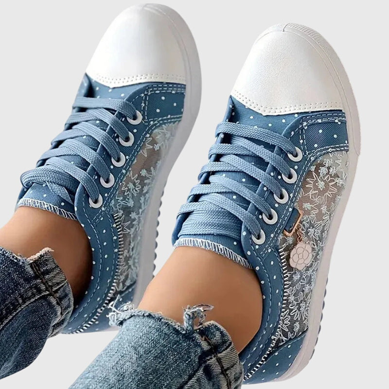 FJØRNA Elyana™ orthopedic sneakers showing supportive design and cushioned sole for comfortable footwear.