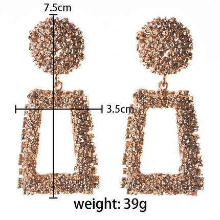Geometric Metal Earrings