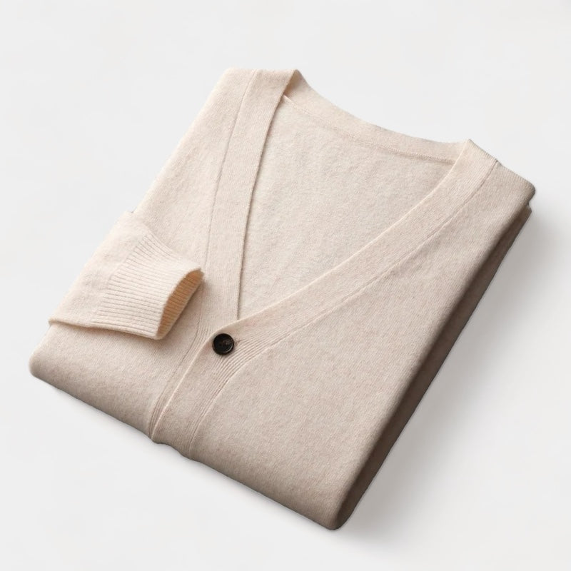 Edward | OLD MONEY Merino Wool Cardigan Sweater