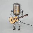 Dimmable Table Lamp with Guitar Design
