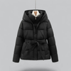 Elegant Puffer Coat with Hood - 2