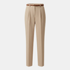 FJØRNA women's high waist slim fit trousers, stylish pants with a tailored fit and sleek appearance, perfect for modern outfits.