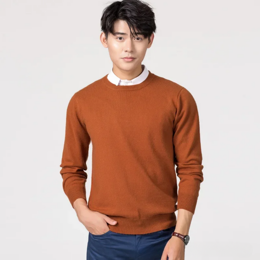 Mark – Crew Neck Men’s Slim-Fit Sweater | Classic Style 9