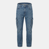 Men's elastic waist jeans by FJØRNA, casual pants with a comfortable fit and classic denim look.