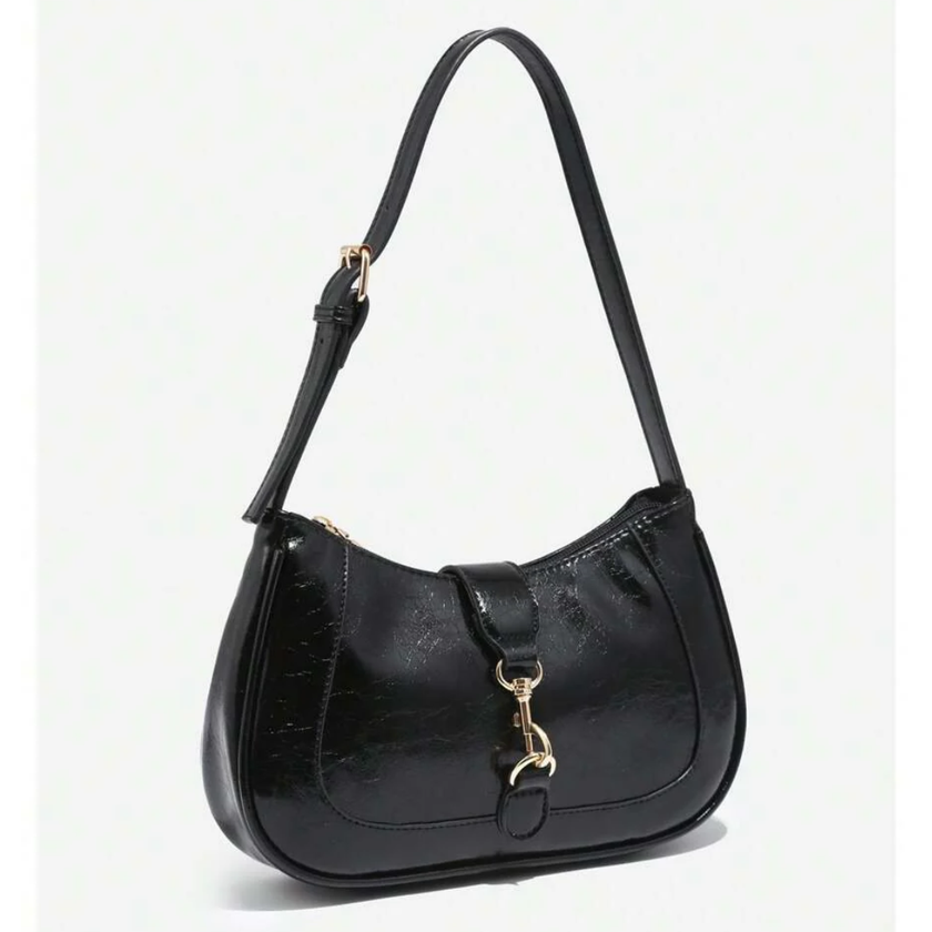 Chic Crescent Bag Burgundy