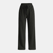 FJØRNA women's wide leg trousers with elastic waist and pleated design, showcasing a stylish and comfortable pant style.