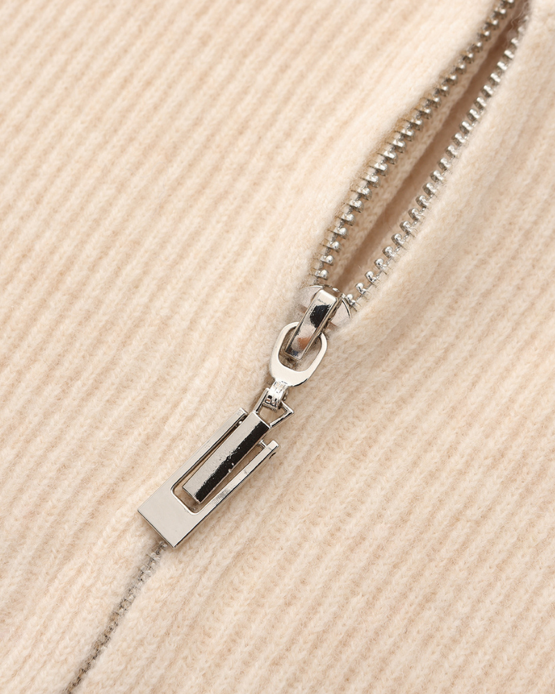 Stand Collar Knitted Sweater for Men