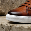 FJØRNA women's leather shoes with stylish design, featuring smooth leather and comfortable sole for everyday wear.