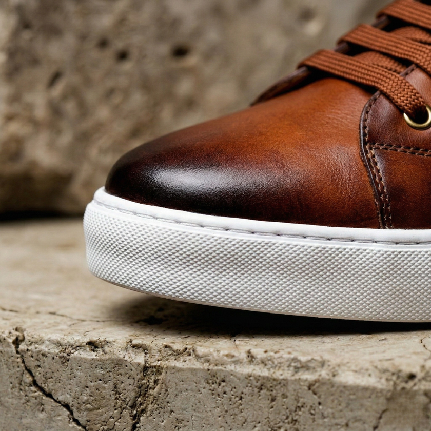 FJØRNA women's leather shoes with stylish design, featuring smooth leather and comfortable sole for everyday wear.