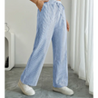 FJØRNA women's lightweight summer trousers with drawstring waist, breathable fabric, and side pockets for casual comfort