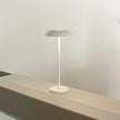 Iron Elegance Rechargeable Touch Lamp – Warm LED Light with Sturdy Metal Construction