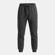 FJØRNA men's relaxed fit joggers with drawstring waist, shown in dark fabric, casual pants for comfortable everyday wear.