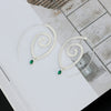 Twisted Spiral Earrings