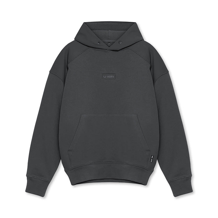 Casual Hooded Sweater Dark Gray