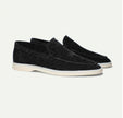 Matte Suede Slip-On Loafers - 19