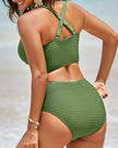 Women's FJØRNA bikini set with a flattering fit, featuring a stylish top and matching bottom for beach or poolside wear.