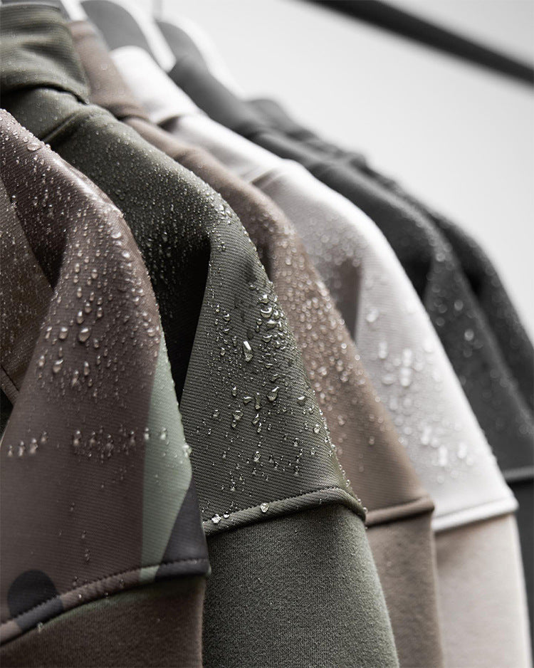 Casual Hooded Sweater Dark Gray