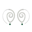 Twisted Spiral Earrings