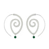 Twisted Spiral Earrings