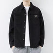 Casual Corduroy Jacket Black