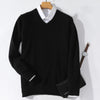 Cashmere V-Neck Sweater - 1