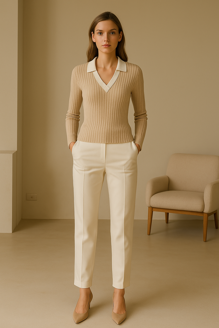 Knitted Long Sleeve Top Men