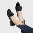 FJØRNA women's orthopedic loafers with slip-on design, arch support, and cushioned comfort for everyday wear.