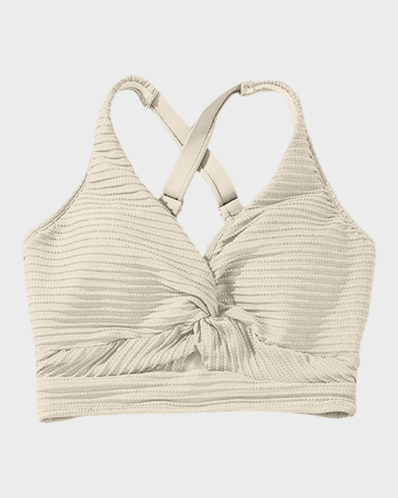 FJØRNA women's bikini set featuring a flattering fit, with a stylish top and matching bottoms for swimwear fashion.