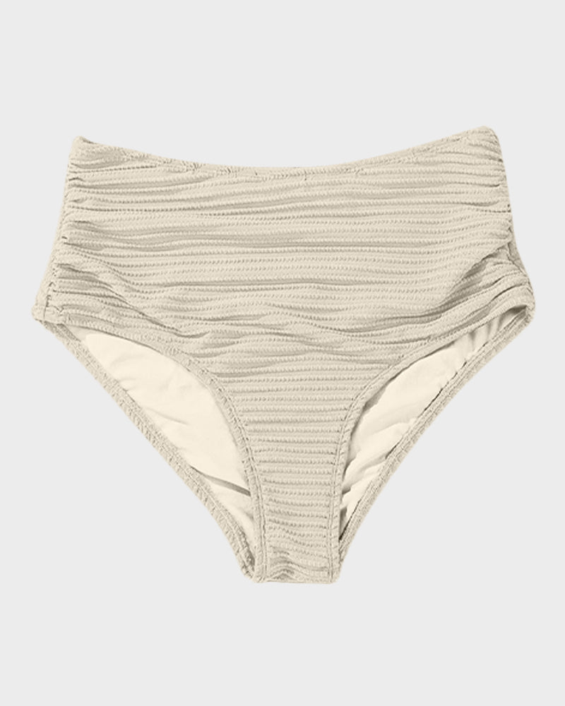 FJØRNA women's bikini set featuring a stylish, flattering fit, with a colorful top and matching bottoms for swimwear fashion.