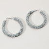 Chic, Opulent, and Radiant Hoop Earrings