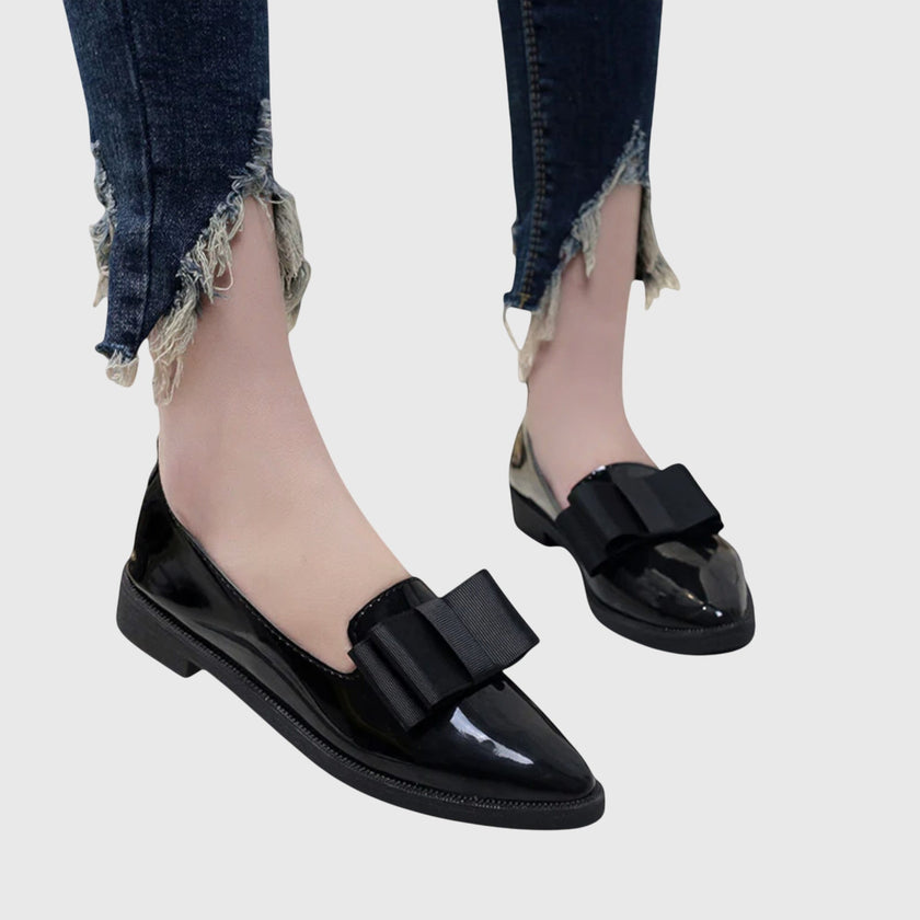 FJØRNA women's orthopedic loafers with slip-on design, arch support, and comfortable sole for everyday wear.