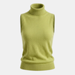 FJØRNA men's knit turtleneck top featuring a cozy, fitted design in a neutral color, perfect for cold weather.