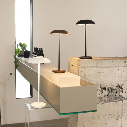 Iron Elegance Touch Lamp