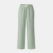 FJØRNA women's lounge trousers with elastic waist and pockets, relaxed fit casual pants for comfortable wear