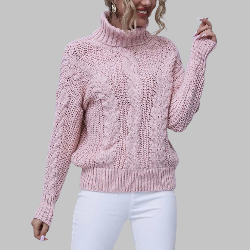 Olivia – Turtleneck Top Women’s - Elegant/Chic | Sweater