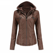 Emma – Leather Jacket Women + Stylish/Trendy - Plus Size Outerwear 8