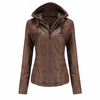 Emma – Leather Jacket Women + Stylish/Trendy - Plus Size Outerwear 8